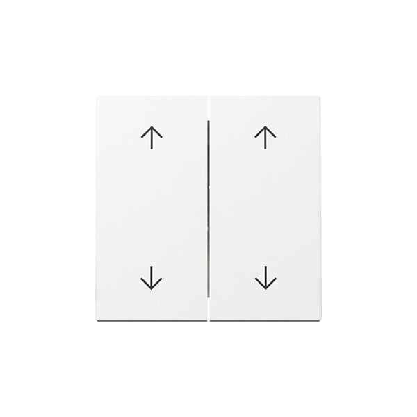 Gira Wippe 2f Pfeile Reinweiß 329703